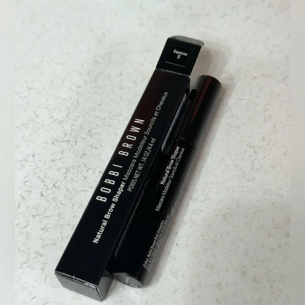 Bobbi Brown Highlighting Powder, Blush, Brow Mascara Bundle